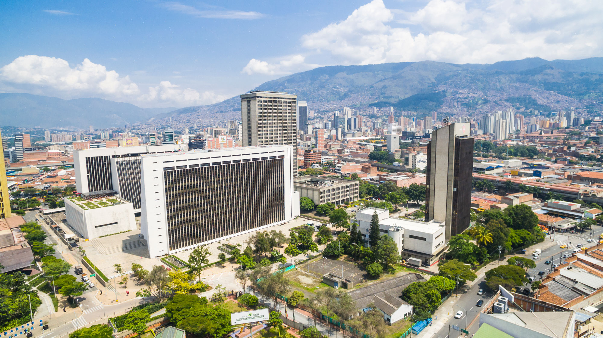 Vista panorámica del Distrito de Medellín